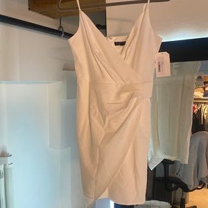 NWT Blue Blush Sleeveless Front Shirring Dress